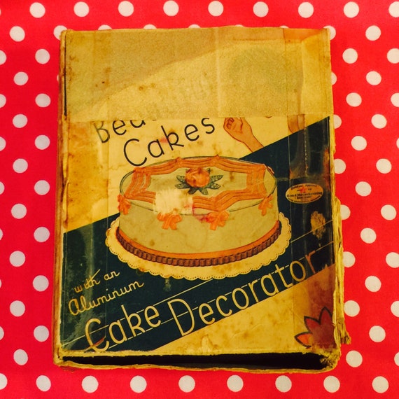 Aluminum Cake Decorating Set Made In Usa Circa 1950s Etsy