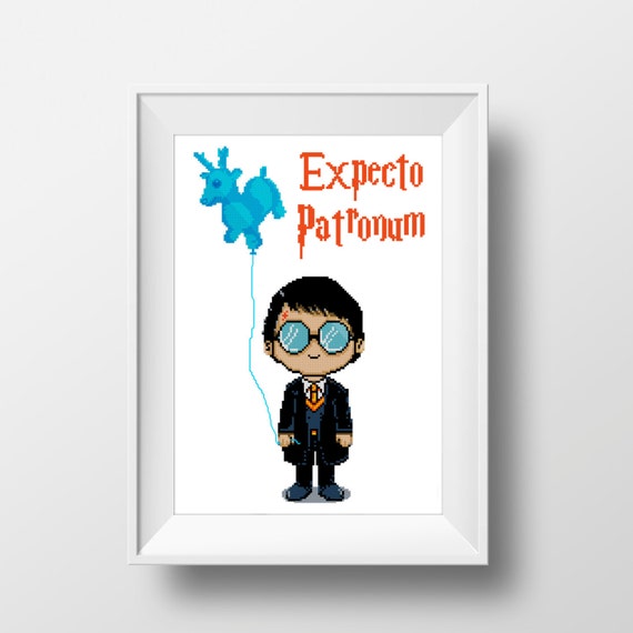 Expecto Patronum HP Magic world Funny Expecto Patronum Pillow cover Magic