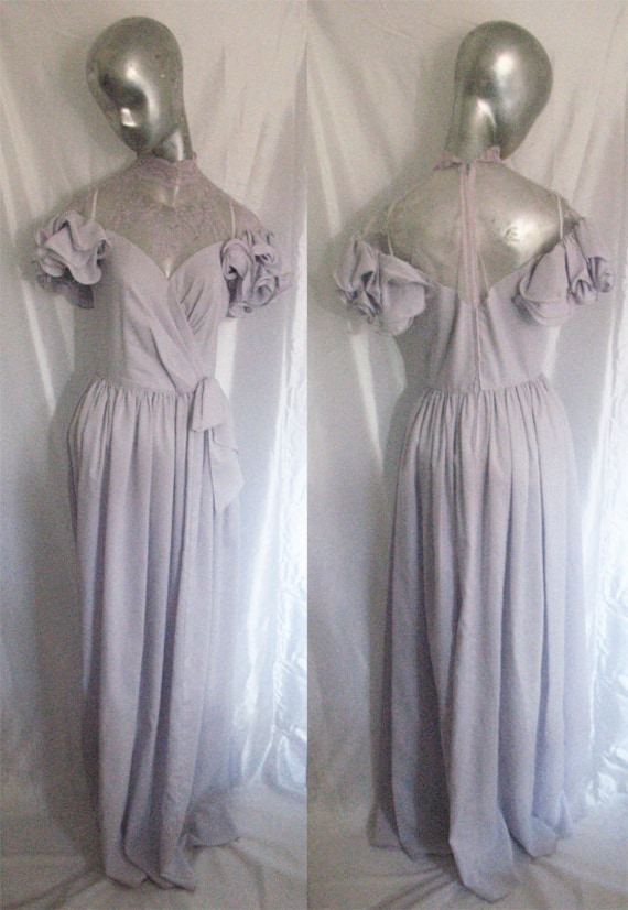 Vintage Lavender Party Dress