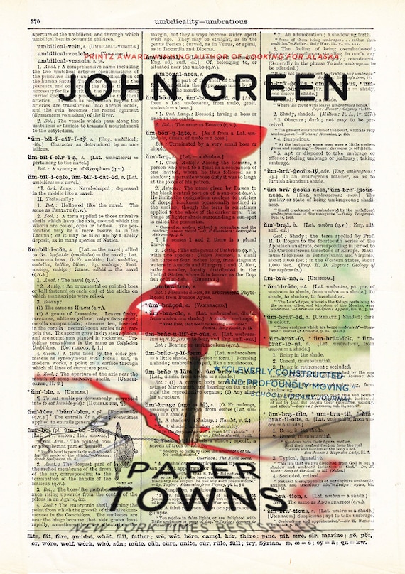 paper towns covers