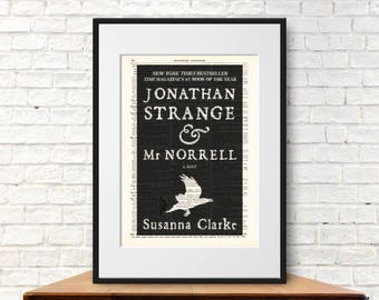 Jonathan Strange & Mr Norrell by Susanna Clarke. Book Cover Art Print