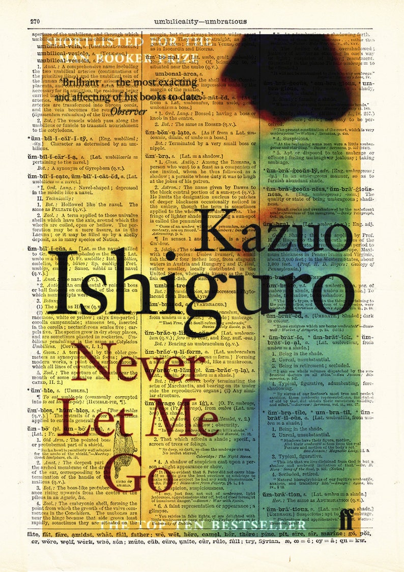 Never Let Me Go by Kazuo Ishiguro Never Let Me Go by Kazuo Ishiguro