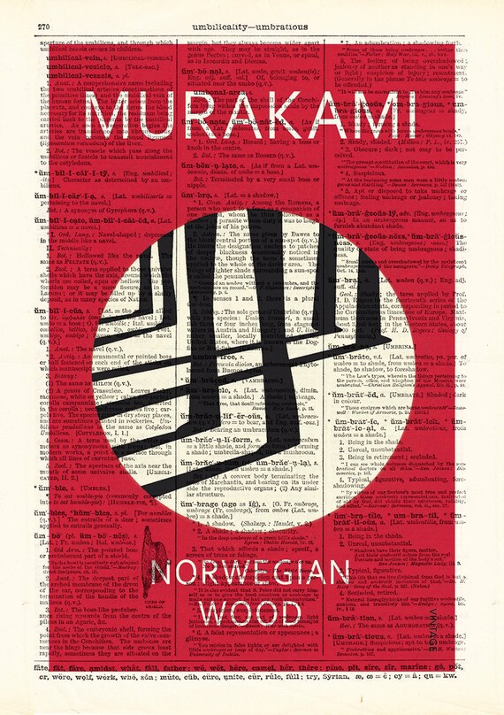 Get Book Cover Haruki Murakami Norwegian Wood Gif