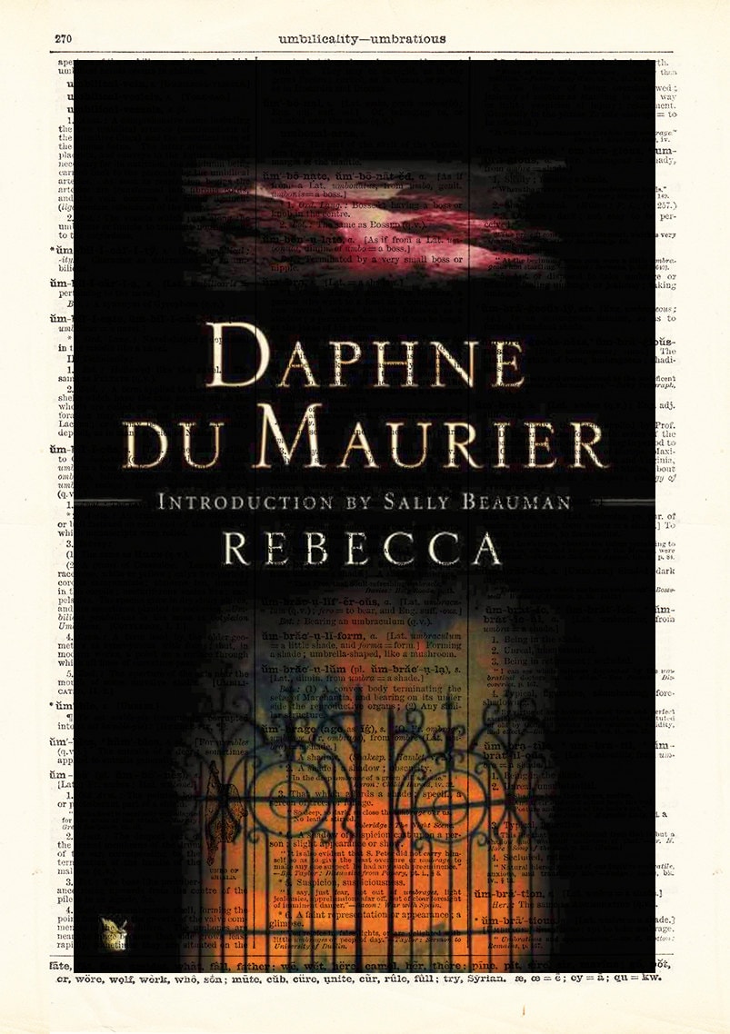 Rebecca by Daphne Du Maurier. Book Cover Art Print Etsy