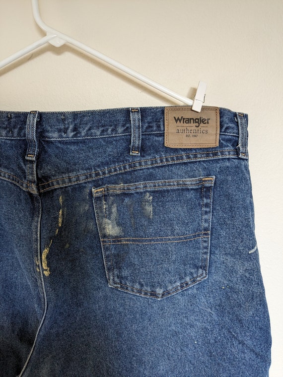 Wrangler Jeans, Mens 46 x 30, Vintage Painters Pa… - image 6