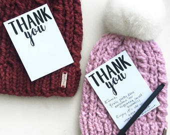 Printable Cards - Thank You Cards - Gift Cards - Gift Wrap Supplies - Business, Craft, Holiday - Digital Labels - Instant Download - DIY