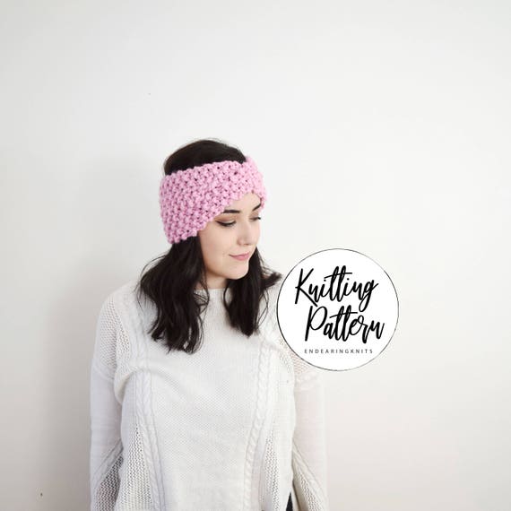Headband Knitting Pattern Twisted Chunky Knit Earwarmer The Knitted Classic Twist Easy Headband Tutorial Headband Knitting Pattern Twisted Chunky Knit Earwarmer The Knitted Classic Twist Easy Headband Tutorial