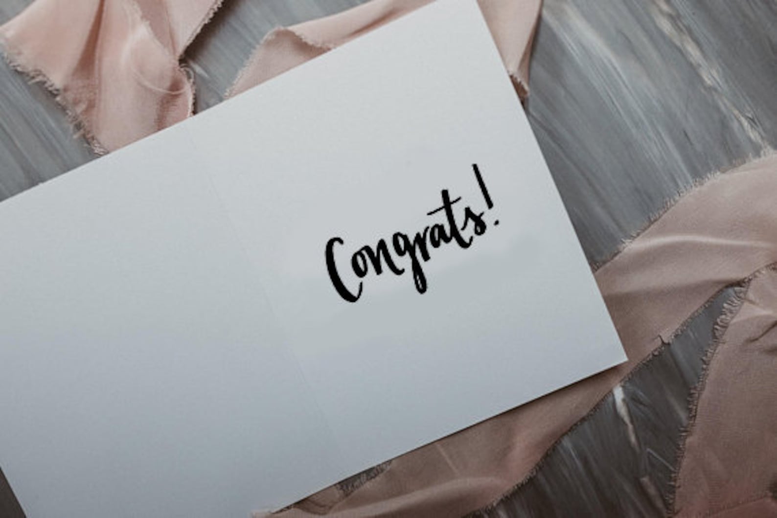 Engagement Congrats Folded Notecard Ring Finger Engaged Etsy