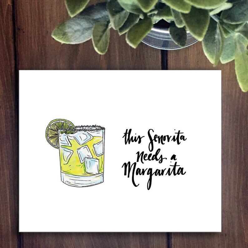 PDF This Senorita needs a Margarita Sign Bachelorette | Etsy PDF This Senorita needs a Margarita Sign Bachelorette | Etsy