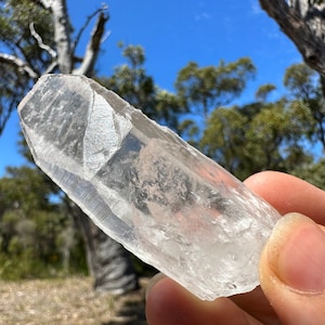Lemurian Seed Quartz Crystal with Stunning Clarity and Luster | Serra do Cabral Brazil | Closed Mine | ULTRA RARE
