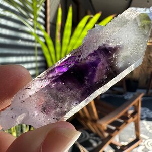 ENHYDRO High Grade Goboboseb Smoky Amethyst with Prehnite Ball, Sparkling Analcime, Phantoms | Brandberg Region, Streep Mine, Namibia