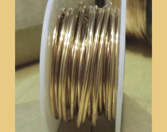 BRONZE Wire 20 Ga 220 Ft. US Made Quality Round Craft Wire 10 Oz Spool SOFT