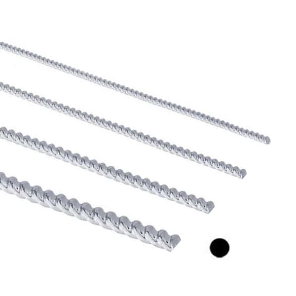 Adornville® SOLID 925 Sterling Silver TWIST Pattern Wire 6"-10ft Gauges 10 12 14 16 18 20 Dead Soft USA Made Jewelry