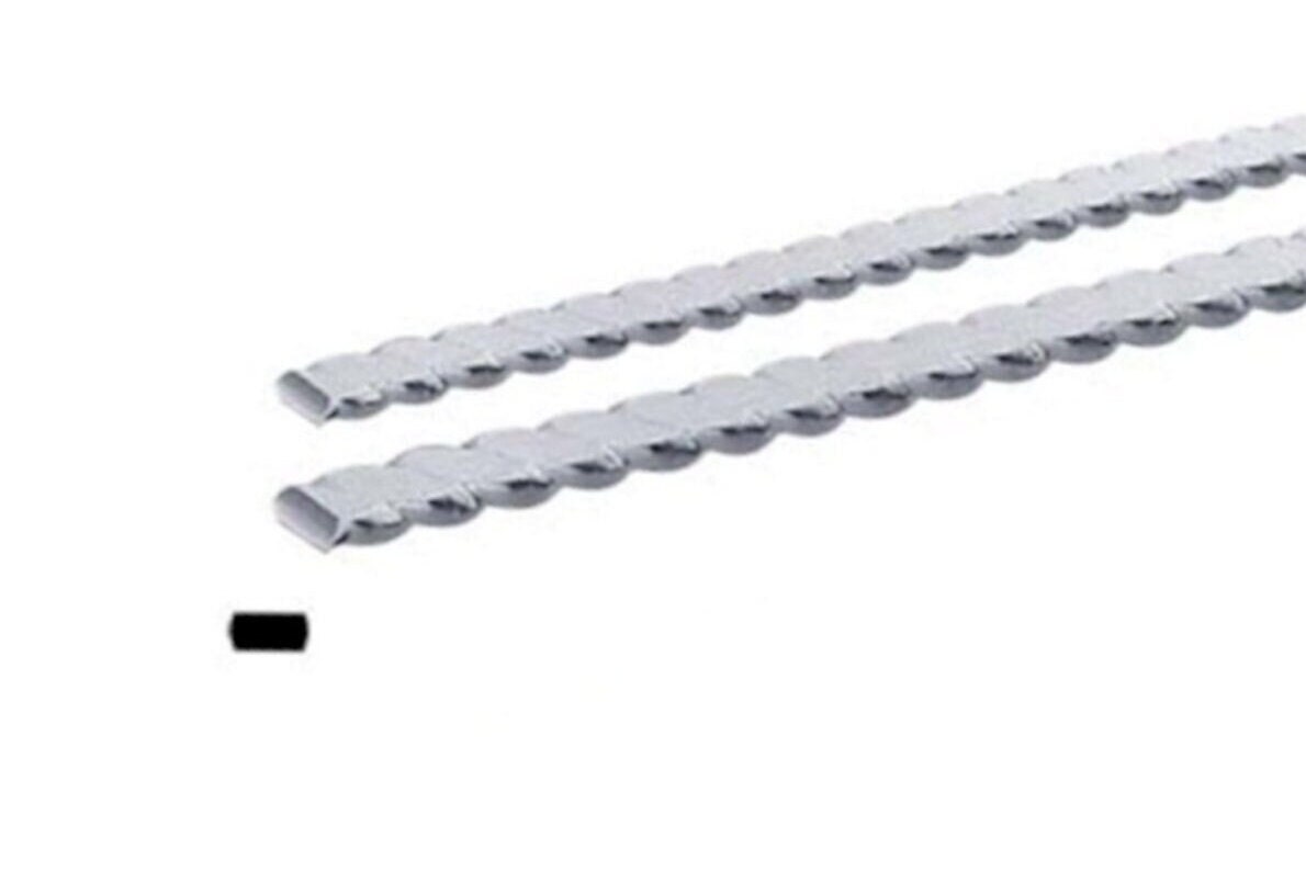 999 Fine Silver 2.54mm STEP Bezel Wire DEAD SOFT - EAM Jewelry Design &  Supply