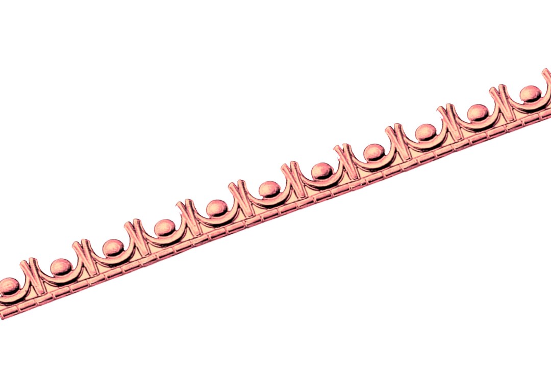 Wire Swag Frame Adornville™ Copper Gallery Bezel Wire swag Pattern 12 Inches, 2 or 5 ...