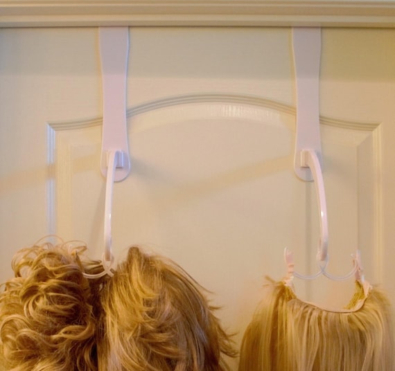 2) Hanging Wig Holders