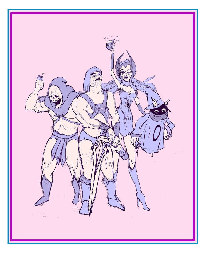 Master Of The Universe Digital Art Print