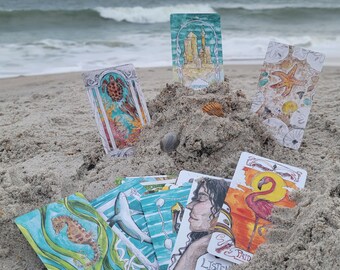 Floridian Mythos Oracle Deck Divination Nature Themed Tarot Cards