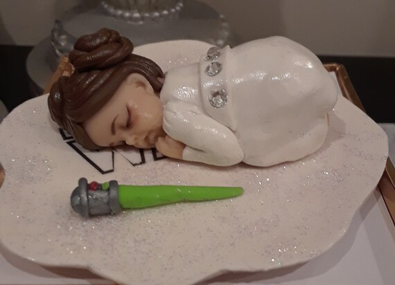 princess leia cake topper