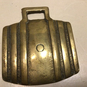 Vintage Horse Brass - Medallion Barrel