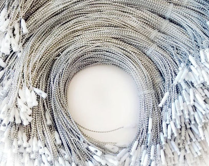 1000 Silver Hang Tag String