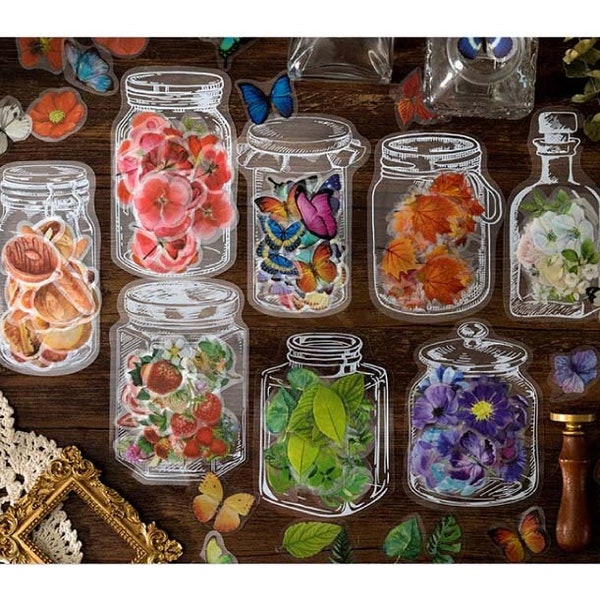 Everything in Jar Stickers