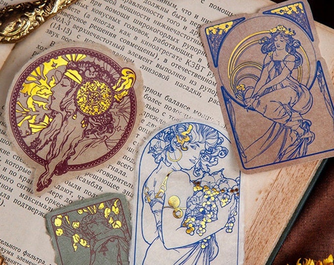 Art Nouveau Stickers