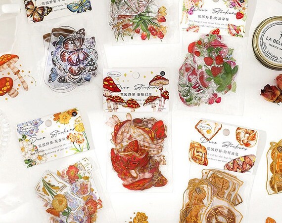 Nature & Bread Foil Stickers