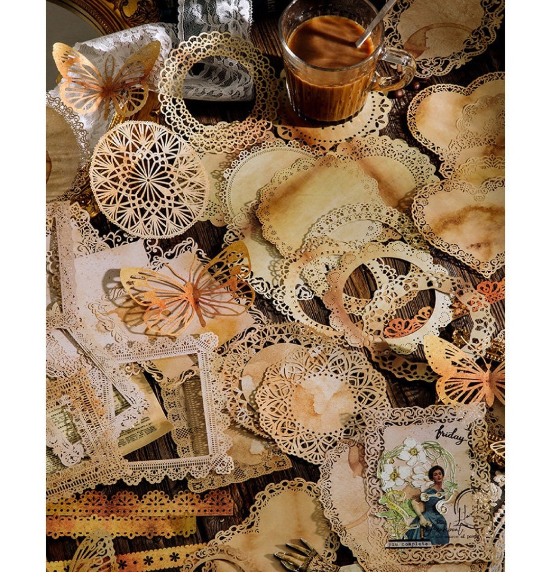 Laser Cut Paper, Large Size, Shape, Paper Cutouts, Hearts, Strips