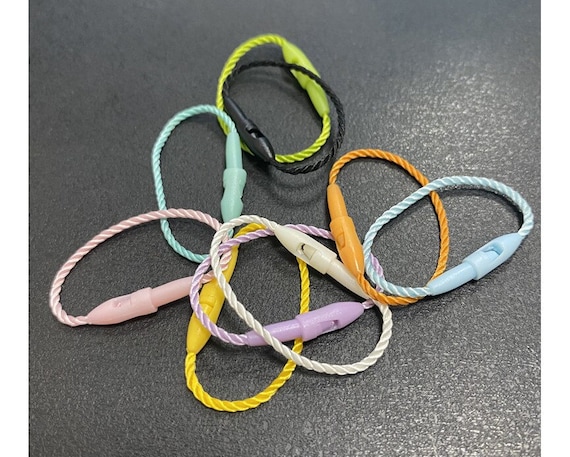 Colorful Tag String, Nylon, Hang, Bright, Snap Fastener, Thin Rope
