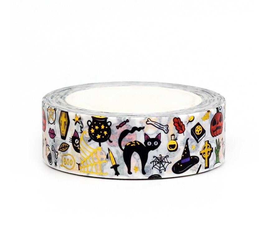 Sitting Cat Washi Tape [Foil Stamping]