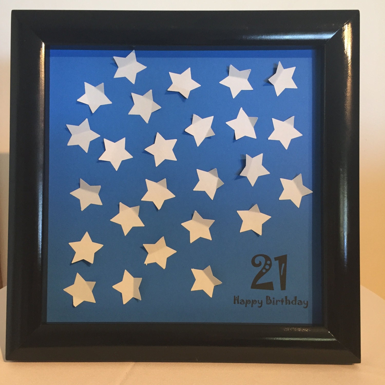 21st Birthday Guest Book / Signature Frame / Butterflies / Etsy