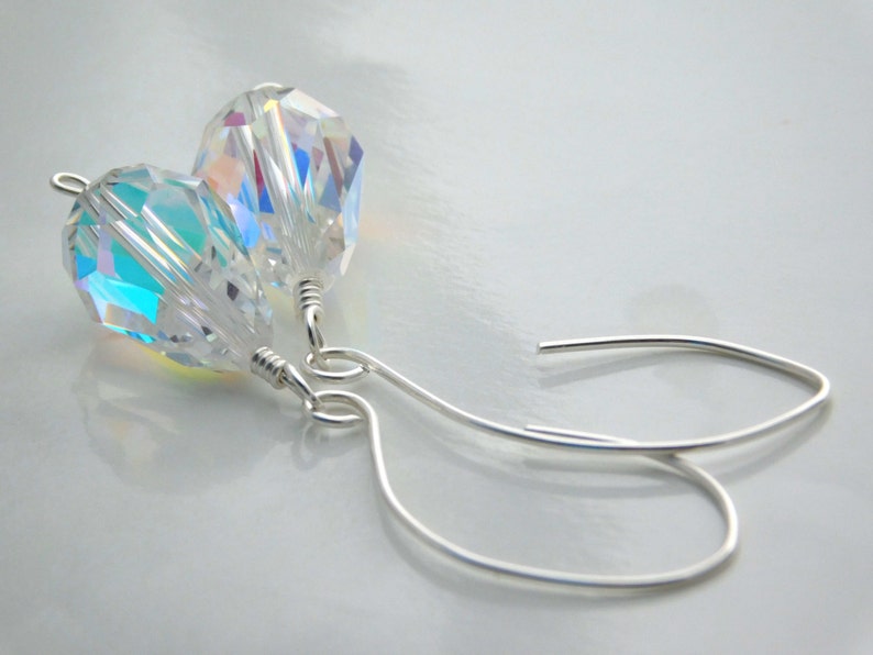 Gioielli Argento 925 Set Con Cristalli - Collana E Orecchini A - Foto 4