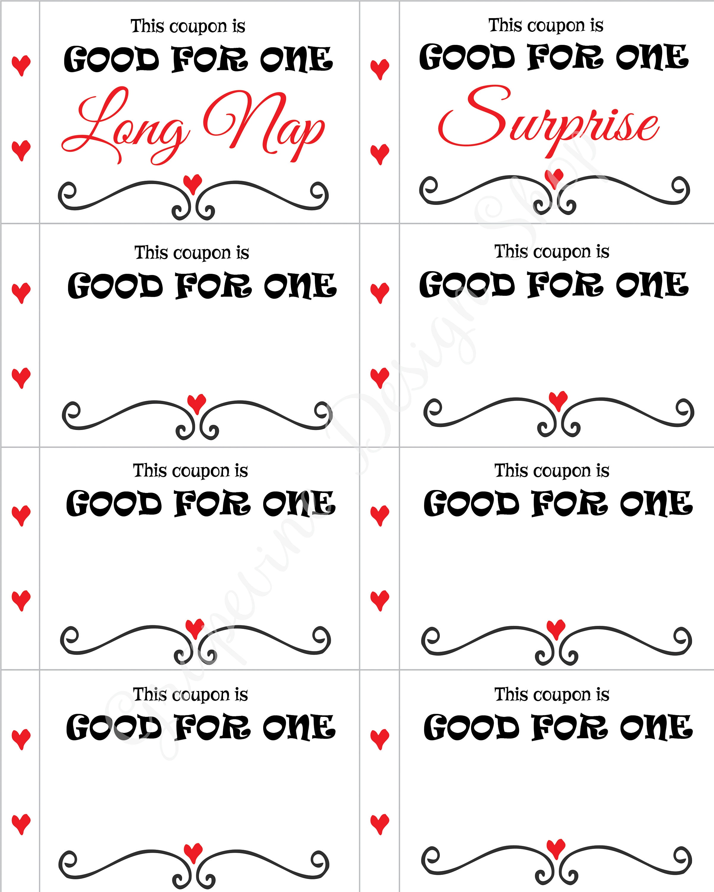 Love coupon book I Love you gift Anniversary Coupons Etsy España