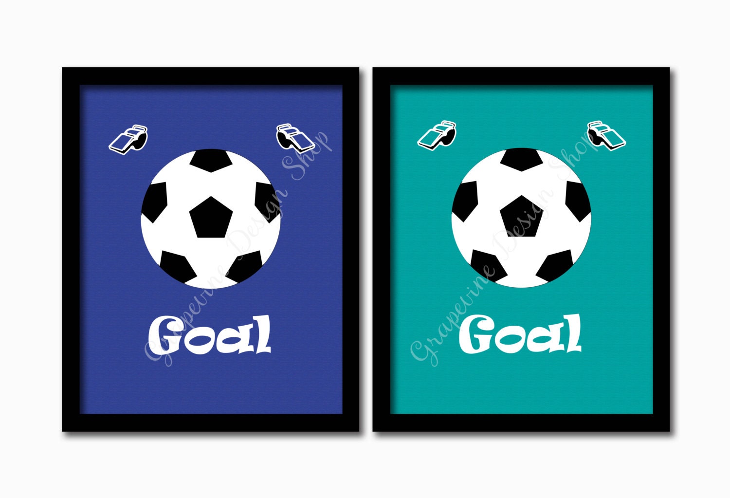 Goal. Soccer print. Instant download printable. PDF JPG diy | Etsy