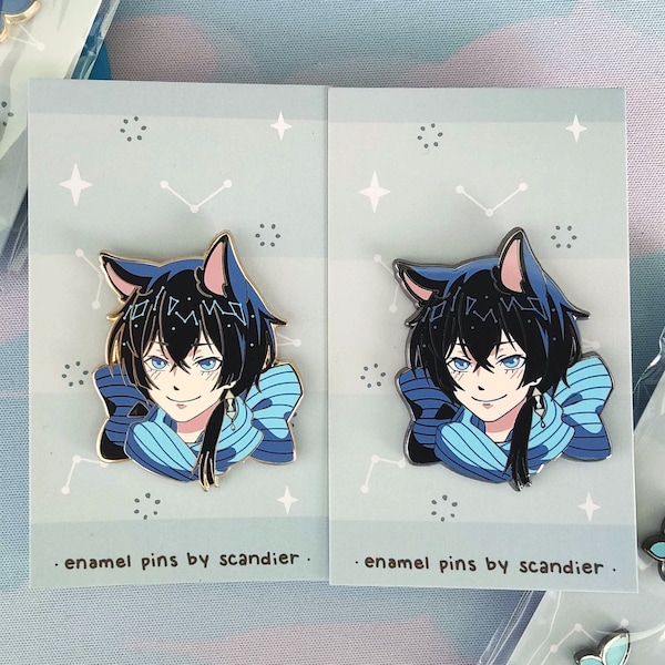 Kitty Vanitas Enamel Pin