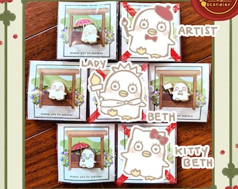 PRE-ORDER RESTOCK: Elizabeth Enamel Pins, 1"-1.4"