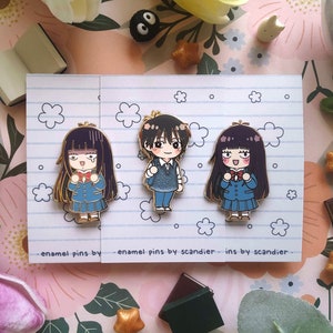 Todoke Enamel Pins, 1.6&quot;