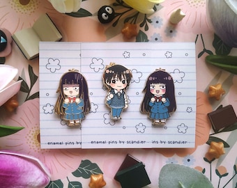 Todoke Enamel Pins, 1.6"