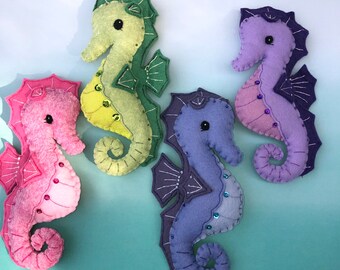 seahorse soft toy