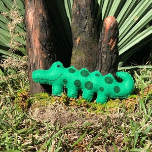 Felt Alligator Plush Animal Toy