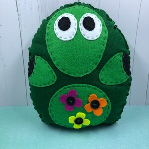 Felt Turtle Plush, Stuffed Turtle, Turtle Toy, Turtle Plushie, Turtle