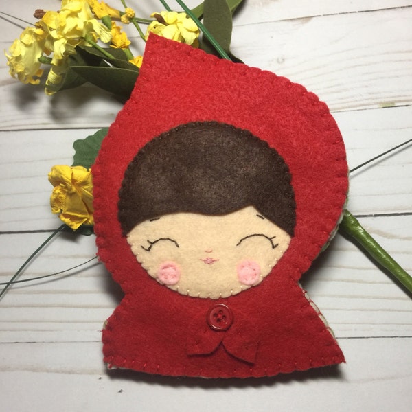 Noialand Red Riding Hood Wool Felt Soft Quiet Activity Book