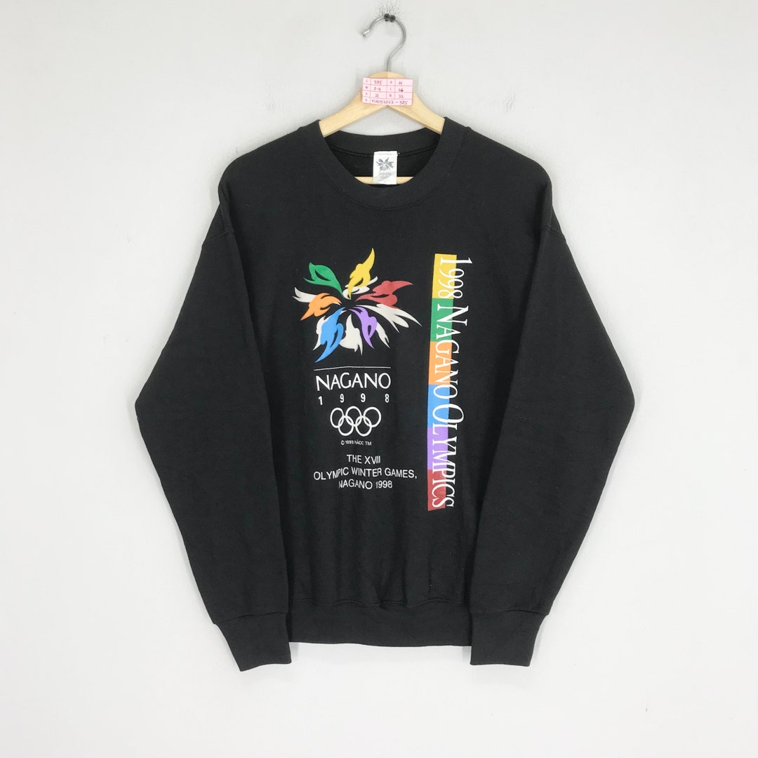 Vintage 90s Nagano Winter Olympic Games Sweatshirt Winter Olympics