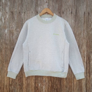 Rare!! Columbia Sport Embroidery Small Logo Columbia Sweatshirts Size S