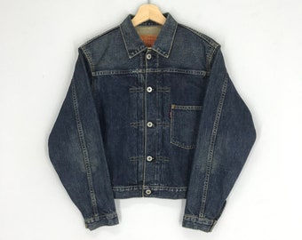 Vintage Levis Big E 506 Denim Type 1 Jeans Trucker Jacket Vintage Levis Big E 506 Denim Type 1 Jeans Trucker Jacket