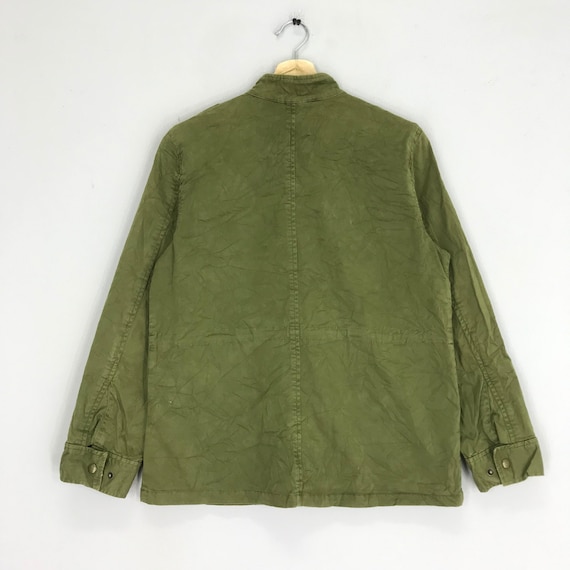 Rare!! Gap Olive Green Denim Jeans Worker Jacket Four Pocket Rare!! Gap Olive Green Denim Jeans Worker Jacket Four Pocket