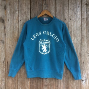 Vintage Lotto Sports Sweatshirts Pullover Spellout Logo Unisex Small size