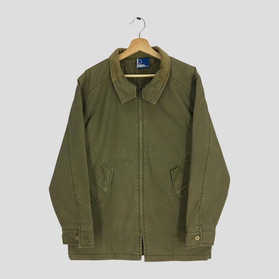 Vintage Rageblue Japanese Workers Olive Green Jacket Large