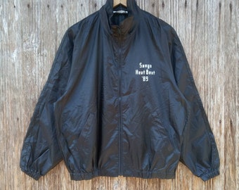 Vintage 90s Light Jacket Black Large Pop Rock Band Vintage 90s Light Jacket Black Large Pop Rock Band